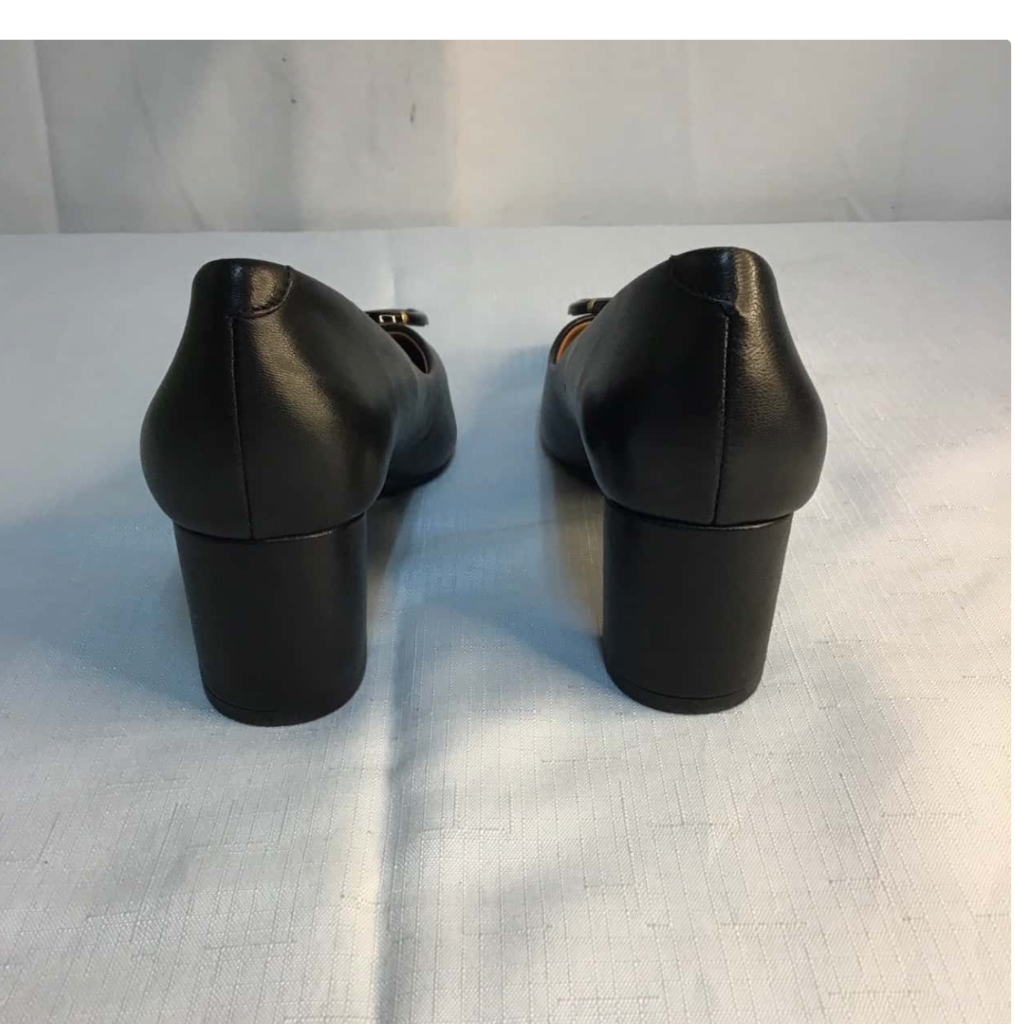 Tory Burch Women's Size 9 Leather Heels Black