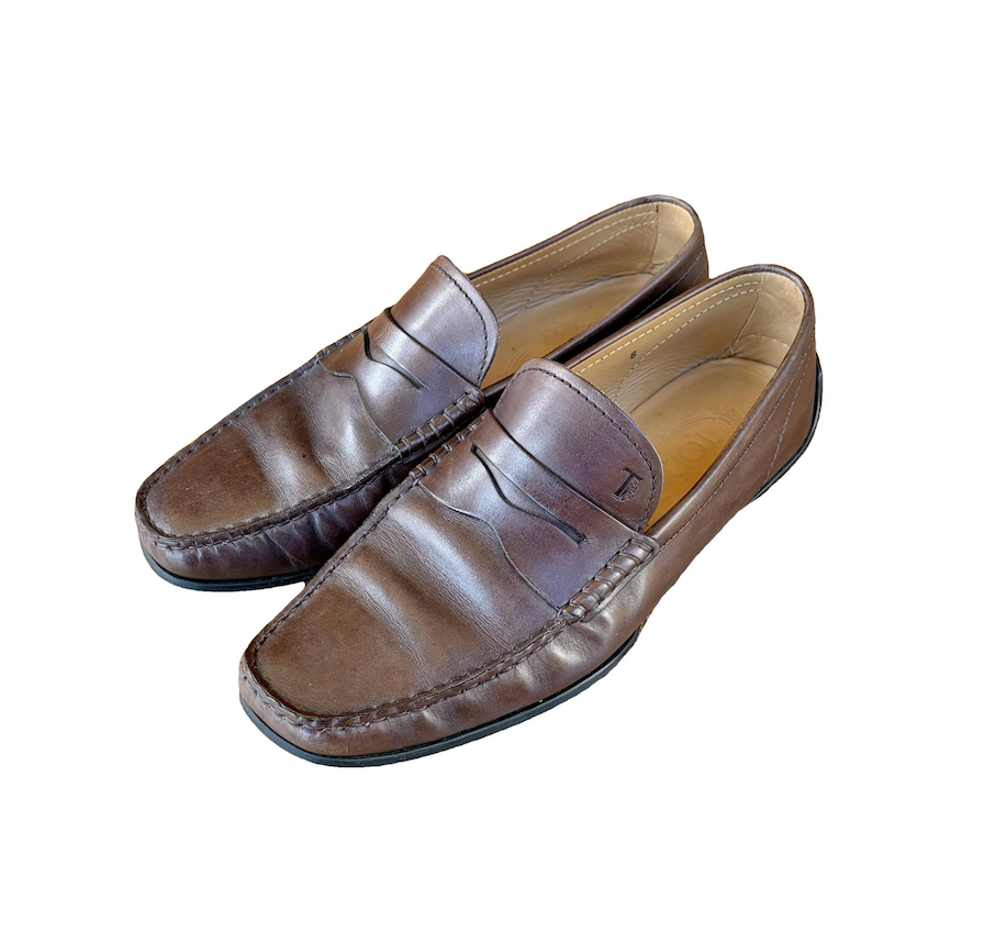 Tod’s Gommino Leather Flats, Very Good Condition, Eu 39, UK 6, US 7