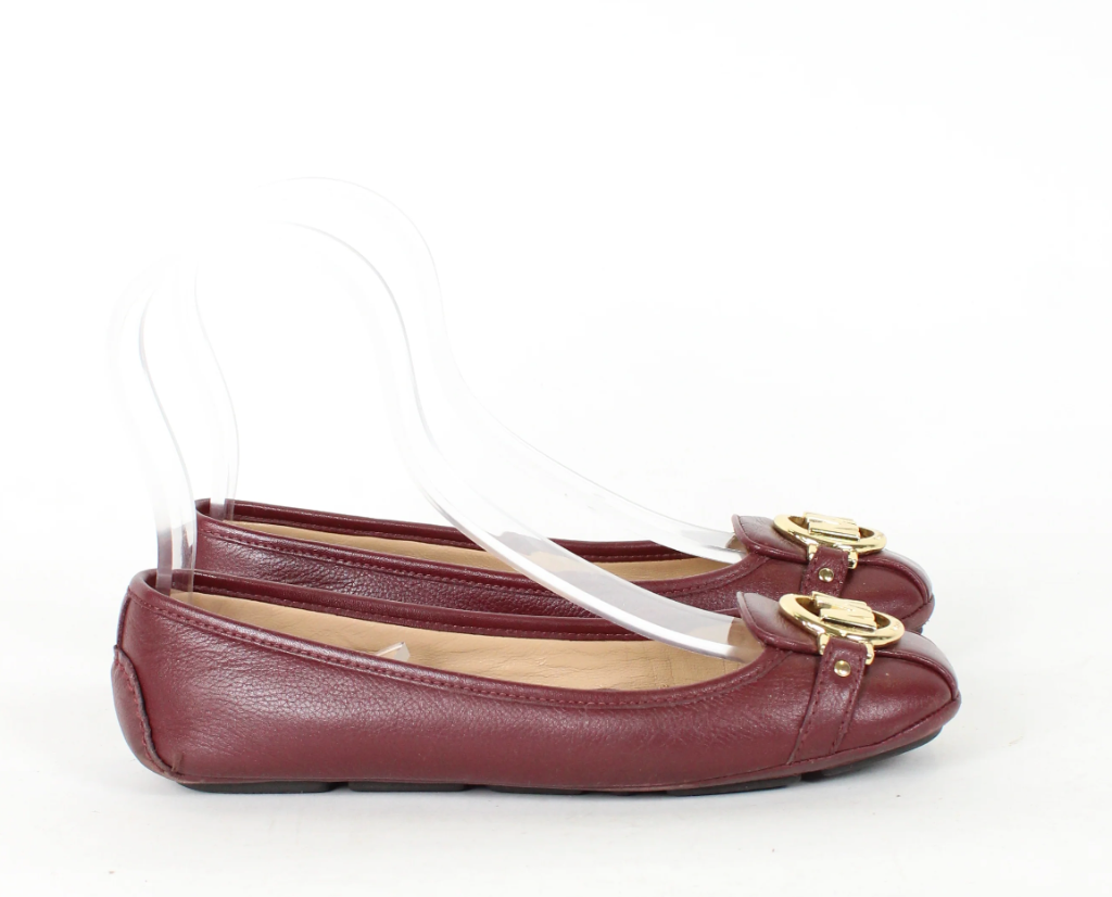 Michael Kors Burgundy Flats