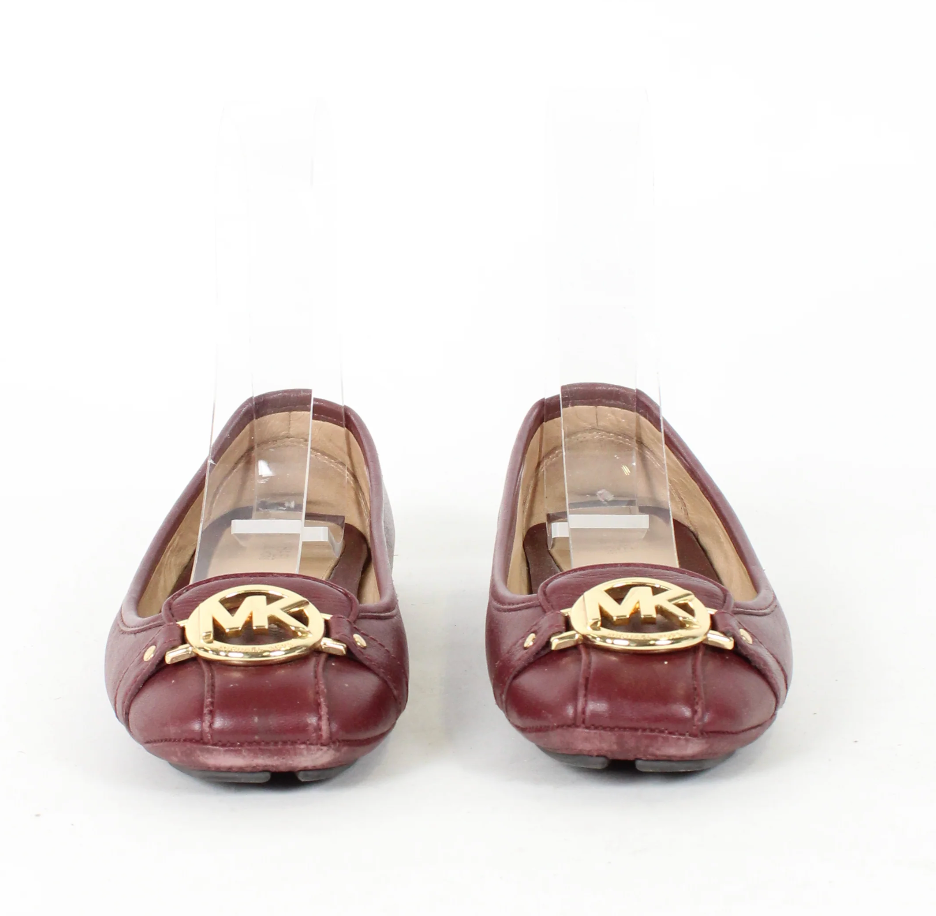 Michael Kors Burgundy Flats
